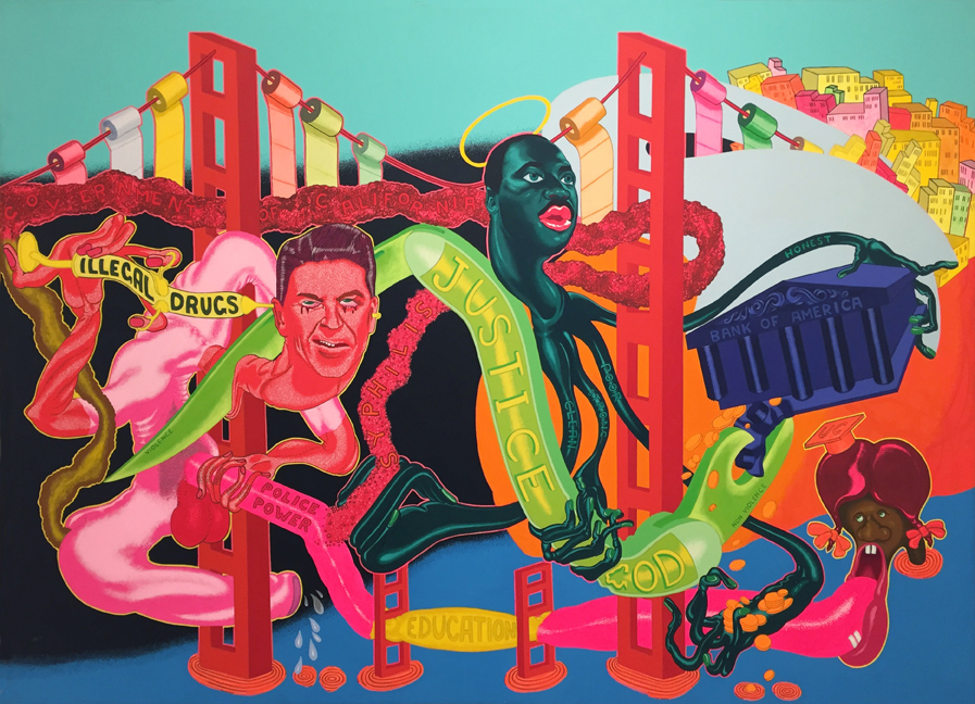 Peter Saul at the Met Breuer